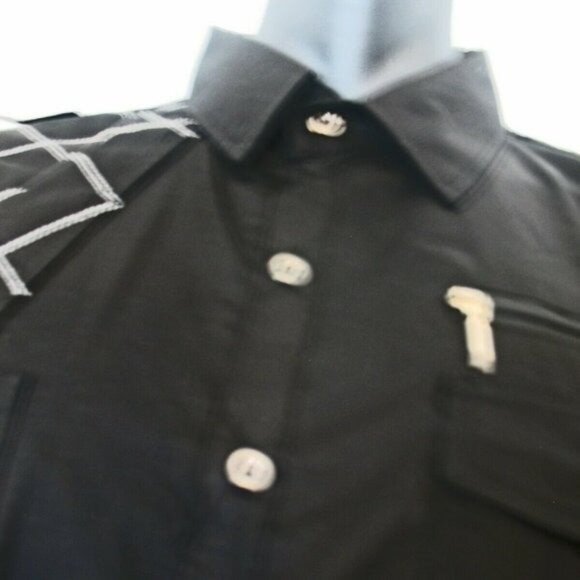 jeansian Men's Slim Fit Long Sleeves Casual Button - Picture 7 of 12